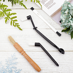 4Pcs 4 Style Nylon & Wood Brush Cleaning Tool&nbsp;TOOL-GF0002-97