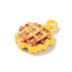 合金ペンダント  食べ物のテーマ  砂茶色  16x12x3mm  穴：1.6mm&nbsp;FIND-I047-04B