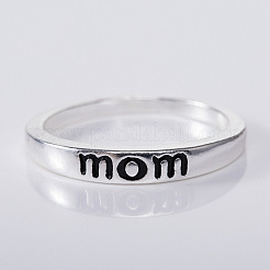 Mother's Day Alloy Finger Rings&nbsp;WG0D677-01