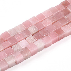 Natural Pink Opal Beads Strands&nbsp;G-T140-44B-02