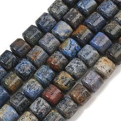 天然デュモージェライトビーズ連売り  コラム  8x8.5mm  穴：1mm  約49個/連  15.55''（39.5センチメートル）&nbsp;GG-CBAC4F6-A01-01A