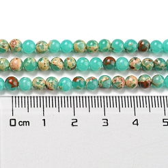 Synthetic Imperial Jasper Dyed Beads Strands&nbsp;G-D077-A01-02C