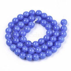 Imitation Jade Glass Beads&nbsp;GLAA-S192-001A