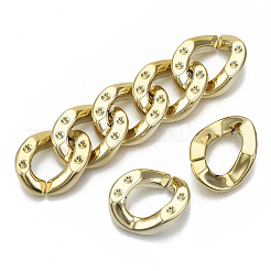 UV Plating Acrylic Linking Rings&nbsp;OACR-N009-006A-B01