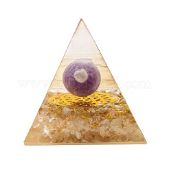 Orgonite Pyramid&nbsp;DJEW-K017-03
