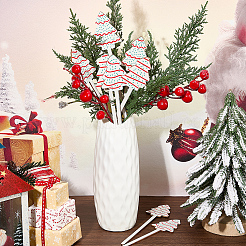 14Pcs Wooden Cake Toppers Decorations&nbsp;DIY-CN0005-56B