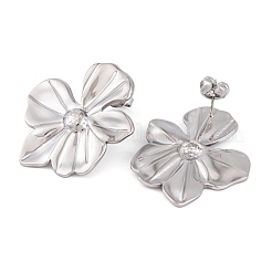 Non-Tarnish 304 Stainless Steel Stud Earrings for Women&nbsp;EJEW-A049-10P