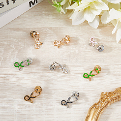 8Pcs 8 Colors Creative Zinc Alloy Brooches&nbsp;JEWB-CP0001-33