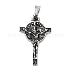 304 Stainless Steel Big Pendants&nbsp;LS-STAS-Z169-02AS