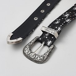 PU Leather Chain Belts&nbsp;AJEW-WH20007-80AS-01