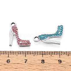 Alloy Rhinestone Pendants&nbsp;PALLOY-T092-25P