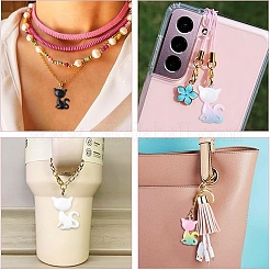 4 Colors Resin Pendants&nbsp;RESI-YW0003-37