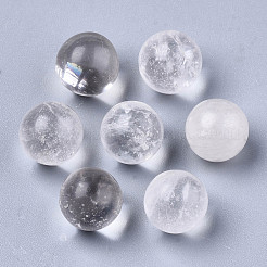 Natural Quartz Crystal Beads&nbsp;G-R483-14-8mm