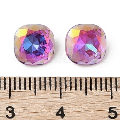 Glass Rhinestone Cabochons&nbsp;RGLA-L029-06B-HELA
