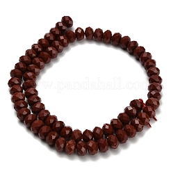 Natural Red Jasper Beads Strands&nbsp;G-Z111-A12-02
