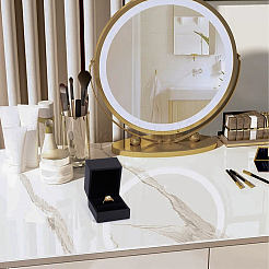 PU Leather Jewelry Single Ring Storage Boxes&nbsp;CON-WH20010-02D