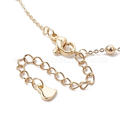 Brass Cable Chain Anklets&nbsp;AJEW-AN00601-02