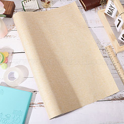 3 スタイルのポリエステル生地  ペーパーバック付き  製本用  バリーウッド  1000x430x0.4mm&nbsp;DIY-GL0005-66A