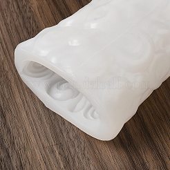 クリスマスツリーシリコン型キャンドル型  キャンドルアロマテラピー作り用  ホワイト  72x63x112mm&nbsp;SIL-B070-02A