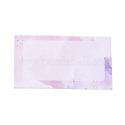 長方形の紙のグリーティングカード  リワードカード  言葉  90x50x0.2mm&nbsp;DIY-K043-04-02