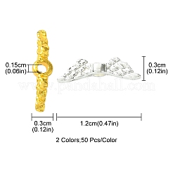 100Pcs 2 Colors Alloy Beads&nbsp;FIND-FS0002-46