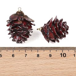 Epoxy Resin & Dried Pine Cone Pendants&nbsp;RE-CBAAE94-03G