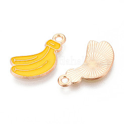 Fruit Alloy Enamel Pendants&nbsp;ENAM-T022-32D