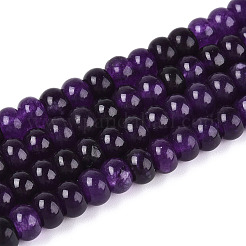 Dyed Natural White Jade Beads Strands&nbsp;G-T139-59A-03
