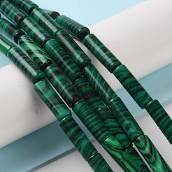 合成混合宝石ビーズ連売り  染めと未染色の混合  コラム  ミックスカラー  4~4.5x13~14mm  穴：1.2mm  約27~29個/連  14.72''~14.96''（37.4~38センチメートル）&nbsp;G-D077-B01