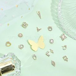 Alloy Rhinestone Cabochons&nbsp;MRMJ-CA0001-37