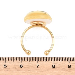 304 Stainless Steel Cuff Open Rings&nbsp;RJEW-C167-01B-01