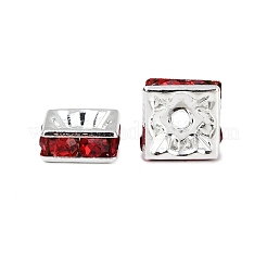 Brass Grade A Rhinestone Spacer Beads&nbsp;RSB074NF-08S