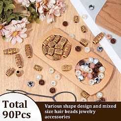 1Bag Plastic Hair Braiding Tool&nbsp;FIND-PA0001-56