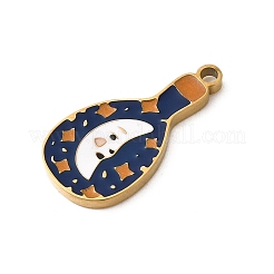 304 Stainless Steel Enamel Pendants&nbsp;STAS-F335-01E