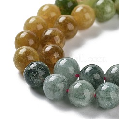 天然の天然翡翠ビーズ連売りを染めた  ラウンド  カラフル  8mm  穴：1mm  約22~24個/連  7.48~7.87インチ（19~20cm）&nbsp;X-G-G021-01B-07