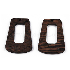 Natural Wenge Wood Pendants&nbsp;WOOD-T023-69A-01