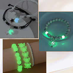 19 colors Luminous Acrylic Beads&nbsp;MACR-SP0001-73