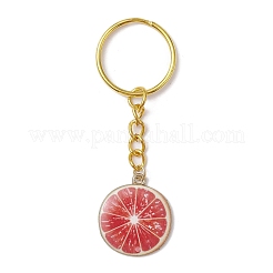 Fruit Alloy Enamel Pendants Keychains&nbsp;KEYC-JKC00733