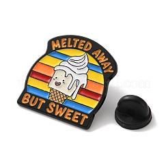 Melted Away But Sweet Ice Cream Enamel Brooches&nbsp;AL-I003-05EB-01