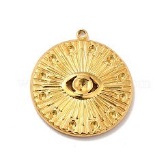 Ion Plating(IP) 304 Stainless Steel Pendants Rhinestone Setting&nbsp;STAS-I197-022G
