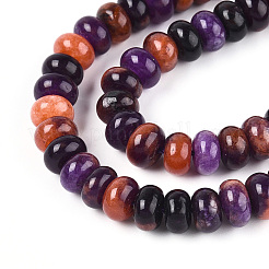 Halloween Theme Dyed Natural White Jade Beads Strands&nbsp;X-G-N350-01A-01