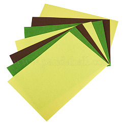 9枚3色不織布  DIYクラフト用品  長方形  ミックスカラー  300x200x1mm  3枚/色&nbsp;DIY-TA0013-43A