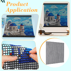 Square Plastic Pegboards used for DIY Fuse Beads&nbsp;LS-KY-WH0816-003