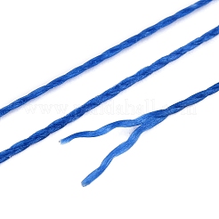 2本撚りの丸いワックスコットン糸コード  日本から輸入  藤紫色  0.5mm  約21.87ヤード（20m）/ロール&nbsp;YC-T004-01A-19