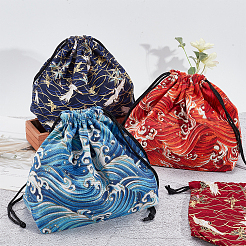4Pcs 4 Colors Polycotton Bags&nbsp;ABAG-NB0001-51