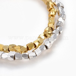 Brass Beads Stretch Bracelets&nbsp;BJEW-JB04056