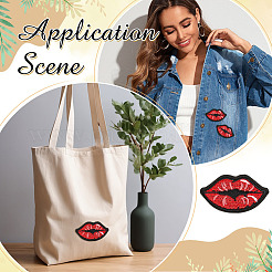 30Pcs Lip Appliques&nbsp;DIY-MA0006-82