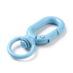 Spray Painted Alloy Swivel Clasps&nbsp;PALLOY-K257-09