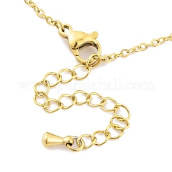 Ion Plating(IP) 304 Stainless Steel Anklets&nbsp;AJEW-H148-03G