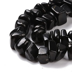 Natural Shungite Stone Beads Strands&nbsp;G-G925-04A